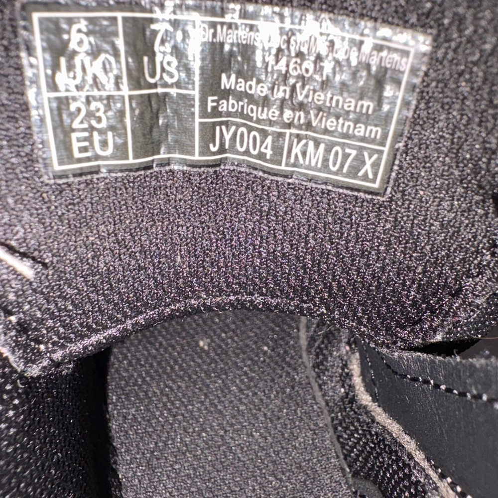 Dr. Martens Black Lace-Up Boots - Picture 5 of 7